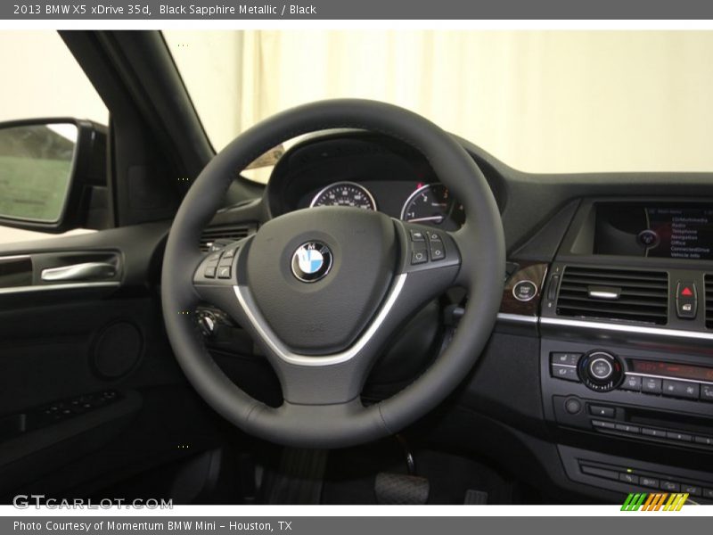 Black Sapphire Metallic / Black 2013 BMW X5 xDrive 35d