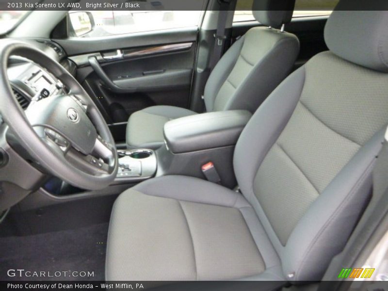 Bright Silver / Black 2013 Kia Sorento LX AWD