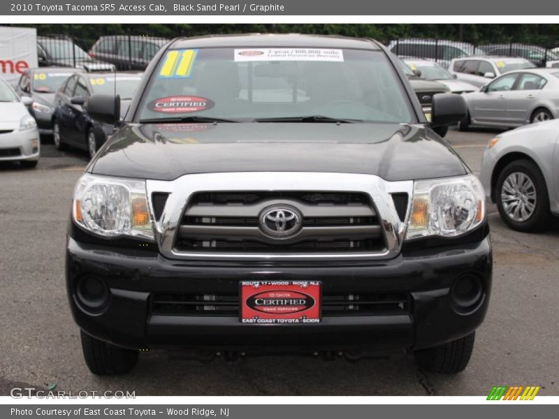 Black Sand Pearl / Graphite 2010 Toyota Tacoma SR5 Access Cab