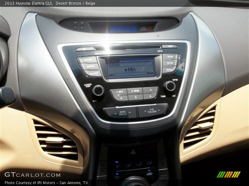 Desert Bronze / Beige 2013 Hyundai Elantra GLS