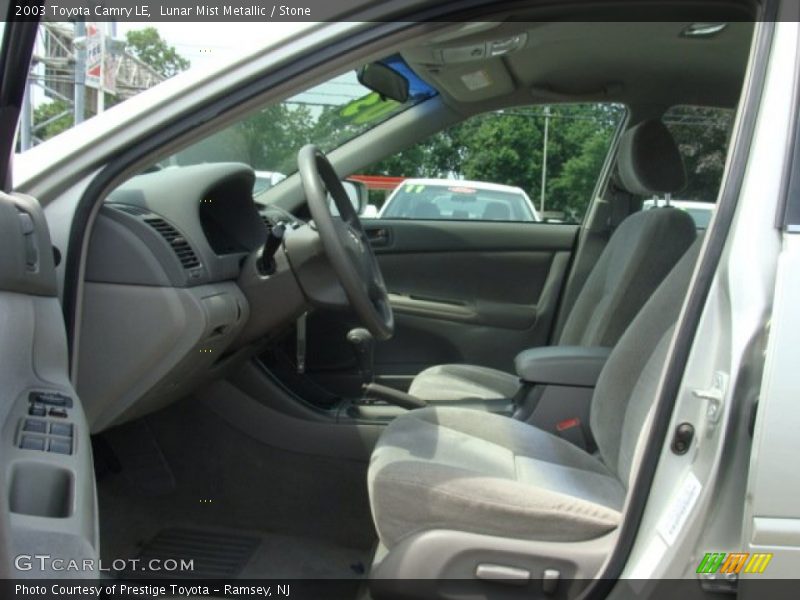 Lunar Mist Metallic / Stone 2003 Toyota Camry LE