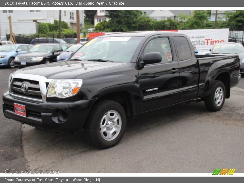 Black Sand Pearl / Graphite 2010 Toyota Tacoma SR5 Access Cab