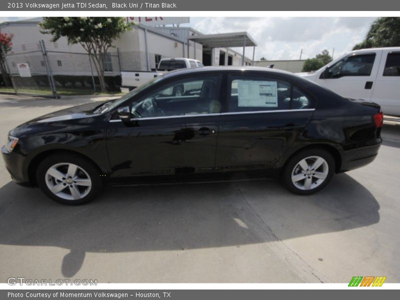 Black Uni / Titan Black 2013 Volkswagen Jetta TDI Sedan
