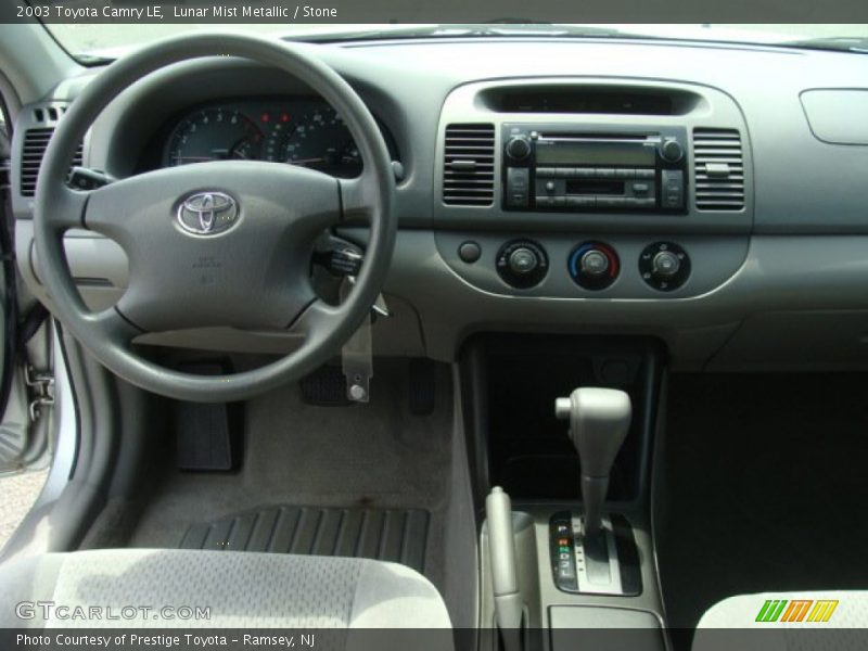 Lunar Mist Metallic / Stone 2003 Toyota Camry LE