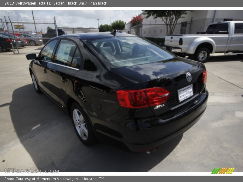 Black Uni / Titan Black 2013 Volkswagen Jetta TDI Sedan
