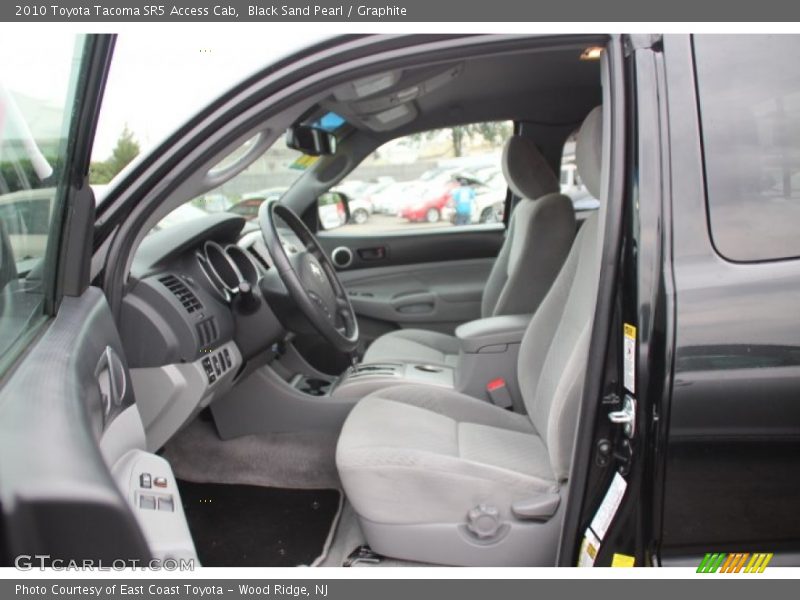 Black Sand Pearl / Graphite 2010 Toyota Tacoma SR5 Access Cab