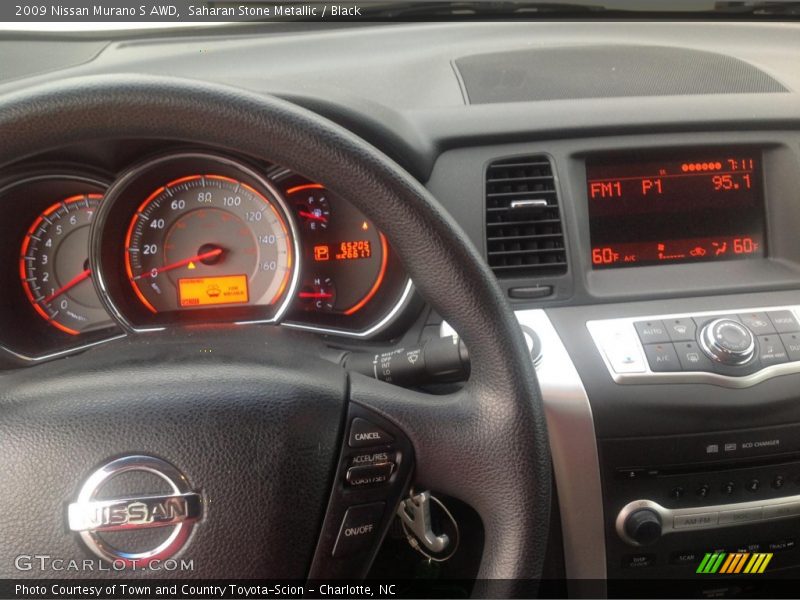 Saharan Stone Metallic / Black 2009 Nissan Murano S AWD