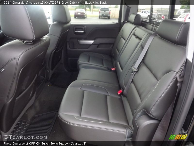 Rear Seat of 2014 Silverado 1500 LTZ Z71 Crew Cab 4x4