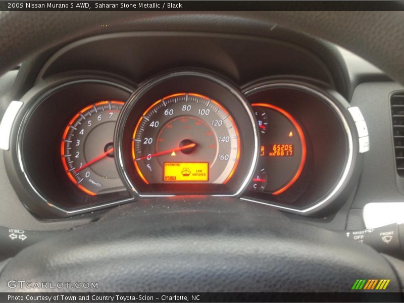 Saharan Stone Metallic / Black 2009 Nissan Murano S AWD