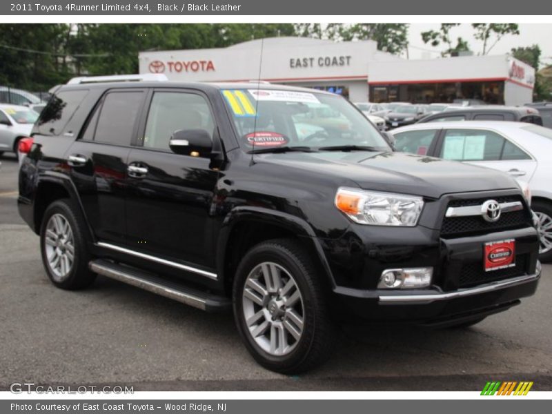 Black / Black Leather 2011 Toyota 4Runner Limited 4x4