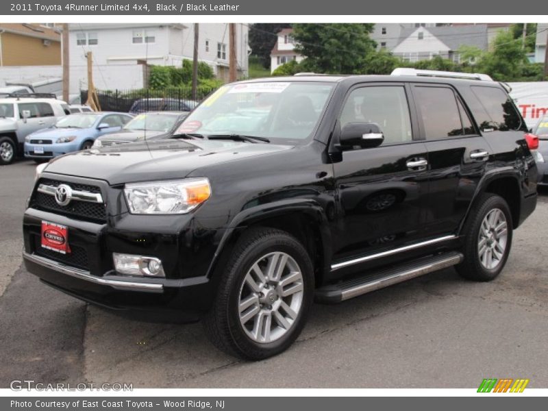 Black / Black Leather 2011 Toyota 4Runner Limited 4x4