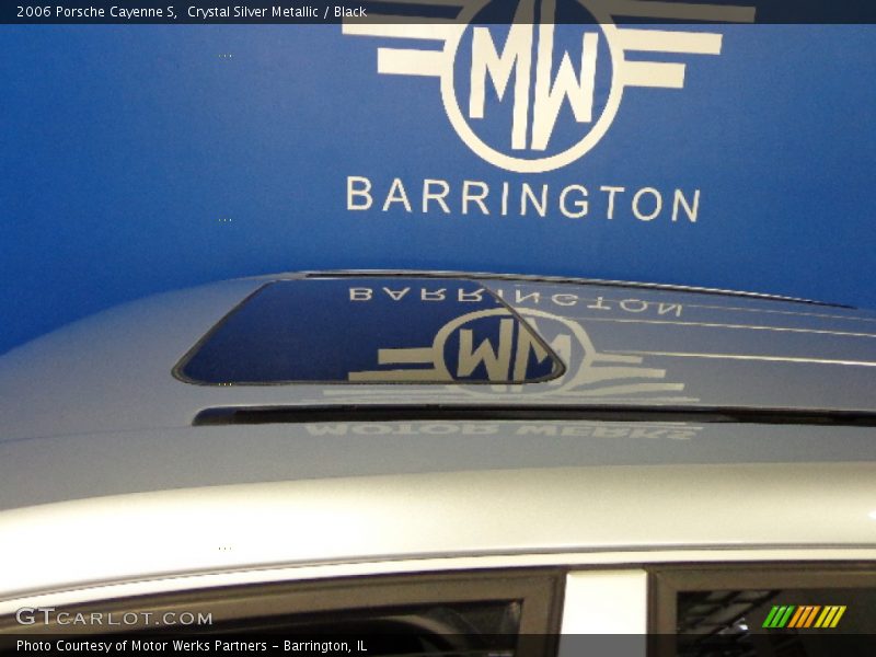 Crystal Silver Metallic / Black 2006 Porsche Cayenne S