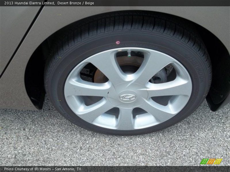 Desert Bronze / Beige 2013 Hyundai Elantra Limited