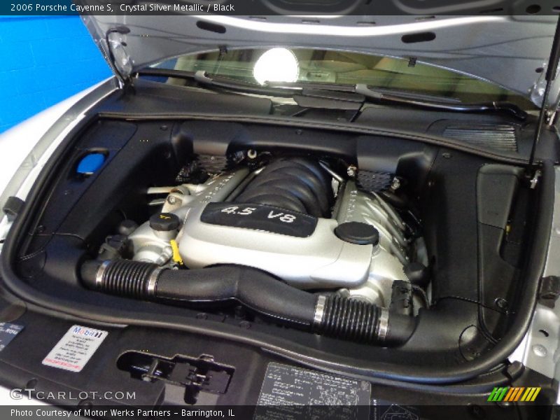 Crystal Silver Metallic / Black 2006 Porsche Cayenne S