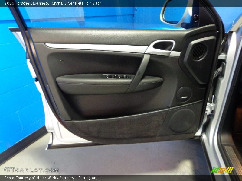 Crystal Silver Metallic / Black 2006 Porsche Cayenne S