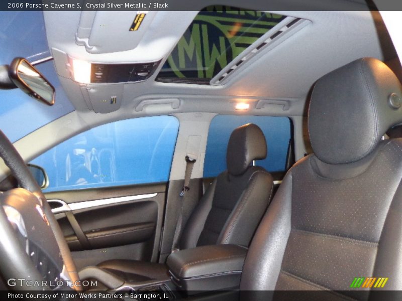 Crystal Silver Metallic / Black 2006 Porsche Cayenne S