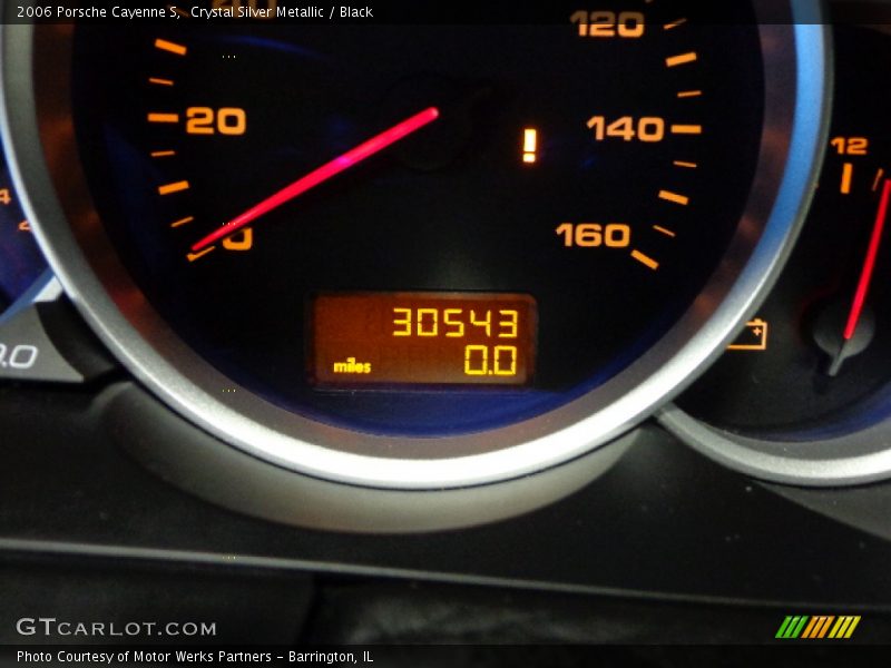 Crystal Silver Metallic / Black 2006 Porsche Cayenne S