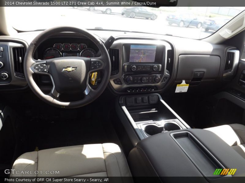 Dashboard of 2014 Silverado 1500 LTZ Z71 Crew Cab 4x4