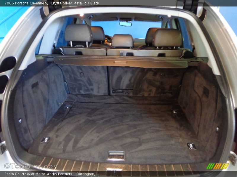 Crystal Silver Metallic / Black 2006 Porsche Cayenne S