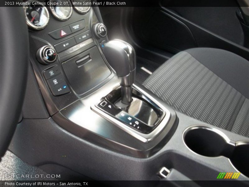 White Satin Pearl / Black Cloth 2013 Hyundai Genesis Coupe 2.0T