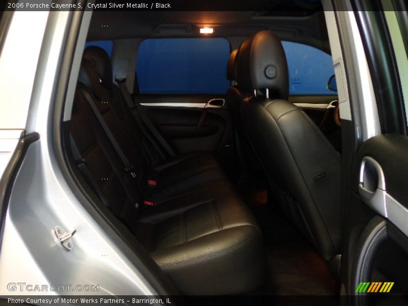Crystal Silver Metallic / Black 2006 Porsche Cayenne S