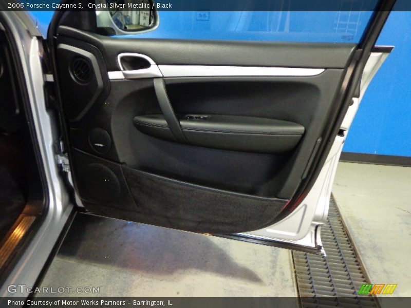 Crystal Silver Metallic / Black 2006 Porsche Cayenne S