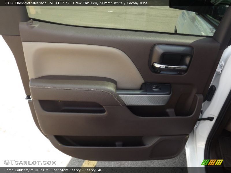 Door Panel of 2014 Silverado 1500 LTZ Z71 Crew Cab 4x4