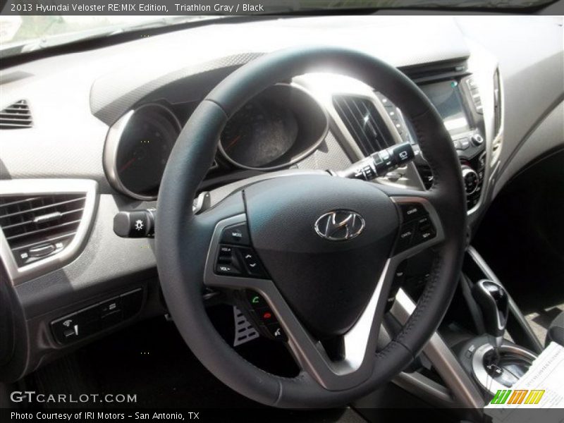 Triathlon Gray / Black 2013 Hyundai Veloster RE:MIX Edition