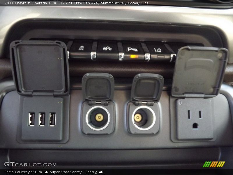 Controls of 2014 Silverado 1500 LTZ Z71 Crew Cab 4x4