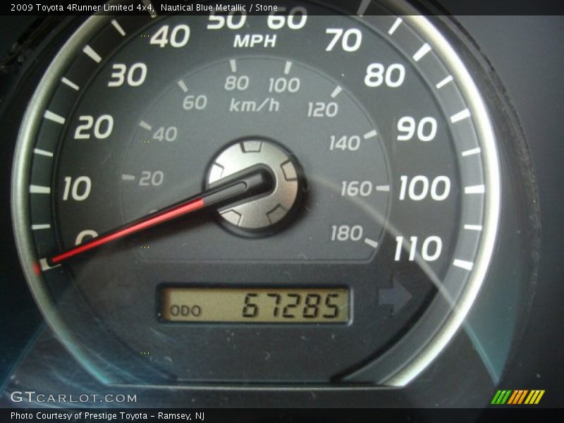 Nautical Blue Metallic / Stone 2009 Toyota 4Runner Limited 4x4