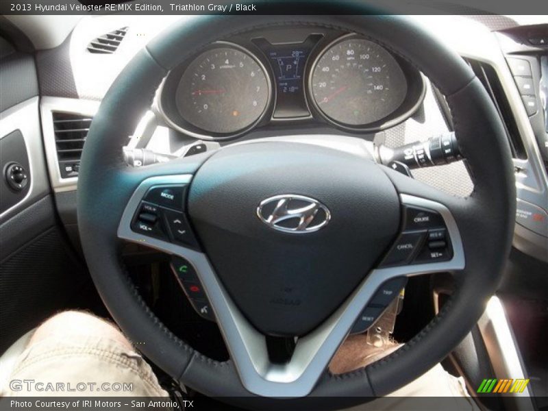 Triathlon Gray / Black 2013 Hyundai Veloster RE:MIX Edition