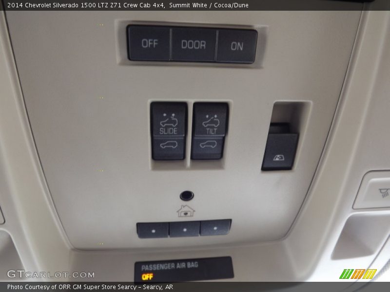 Controls of 2014 Silverado 1500 LTZ Z71 Crew Cab 4x4