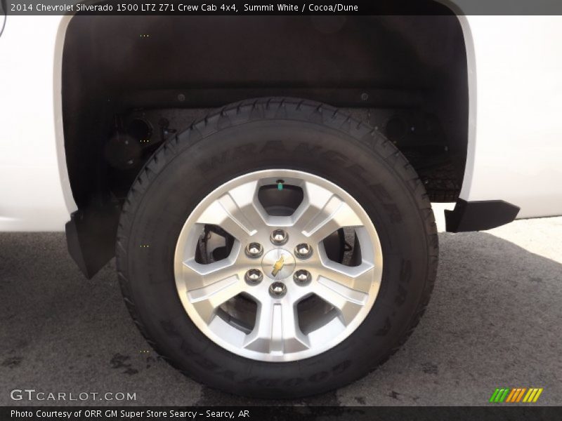  2014 Silverado 1500 LTZ Z71 Crew Cab 4x4 Wheel