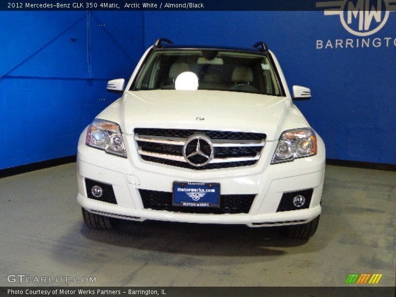 Arctic White / Almond/Black 2012 Mercedes-Benz GLK 350 4Matic