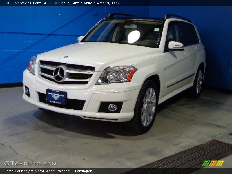 Arctic White / Almond/Black 2012 Mercedes-Benz GLK 350 4Matic