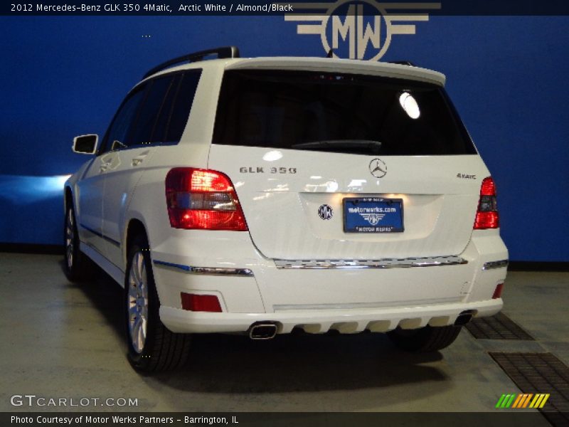 Arctic White / Almond/Black 2012 Mercedes-Benz GLK 350 4Matic