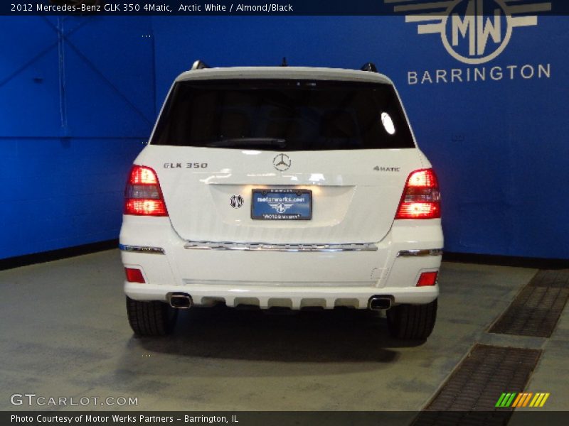Arctic White / Almond/Black 2012 Mercedes-Benz GLK 350 4Matic