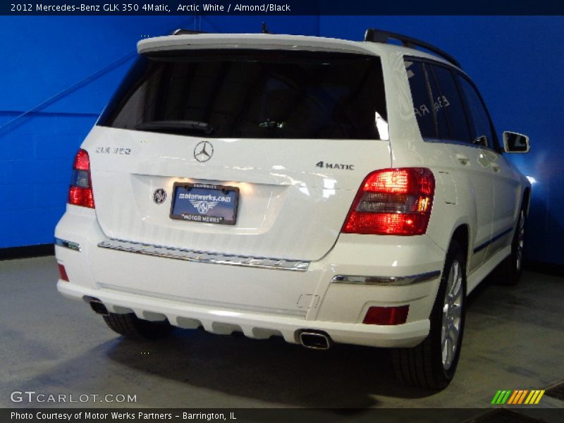 Arctic White / Almond/Black 2012 Mercedes-Benz GLK 350 4Matic