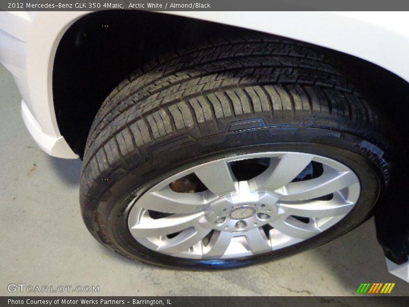 Arctic White / Almond/Black 2012 Mercedes-Benz GLK 350 4Matic