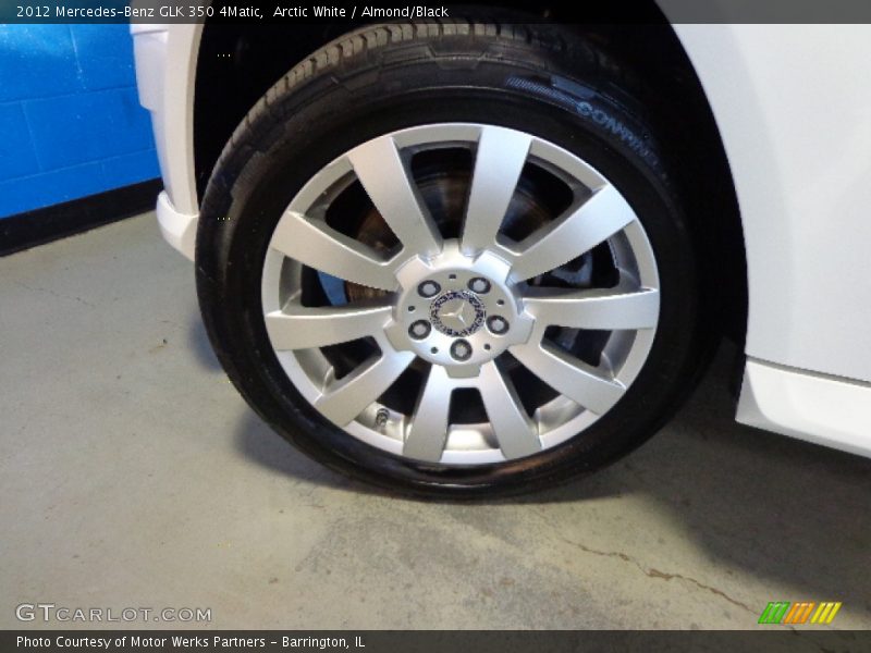 Arctic White / Almond/Black 2012 Mercedes-Benz GLK 350 4Matic