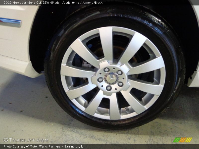 Arctic White / Almond/Black 2012 Mercedes-Benz GLK 350 4Matic
