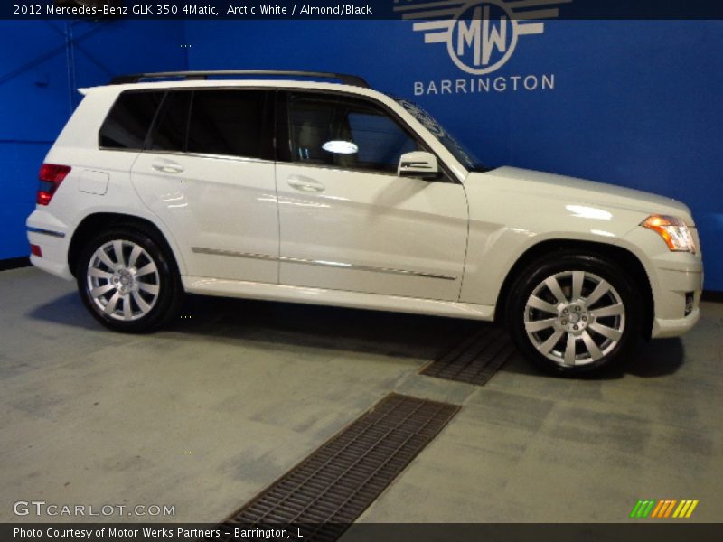 Arctic White / Almond/Black 2012 Mercedes-Benz GLK 350 4Matic