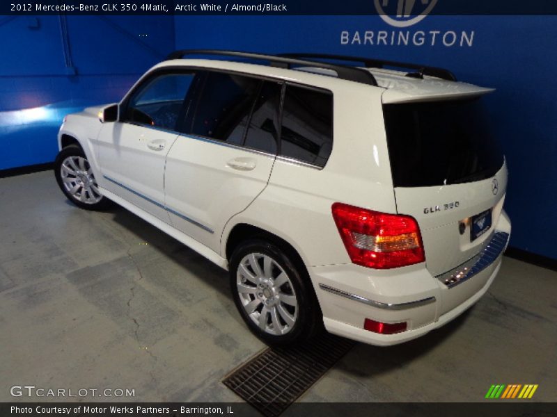 Arctic White / Almond/Black 2012 Mercedes-Benz GLK 350 4Matic