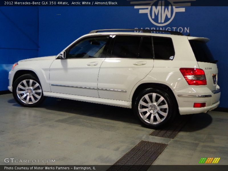 Arctic White / Almond/Black 2012 Mercedes-Benz GLK 350 4Matic