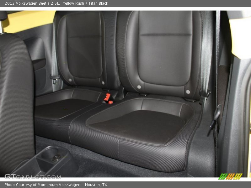 Yellow Rush / Titan Black 2013 Volkswagen Beetle 2.5L