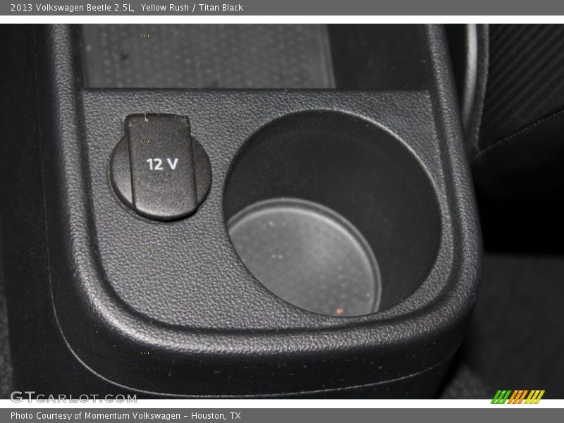 Yellow Rush / Titan Black 2013 Volkswagen Beetle 2.5L