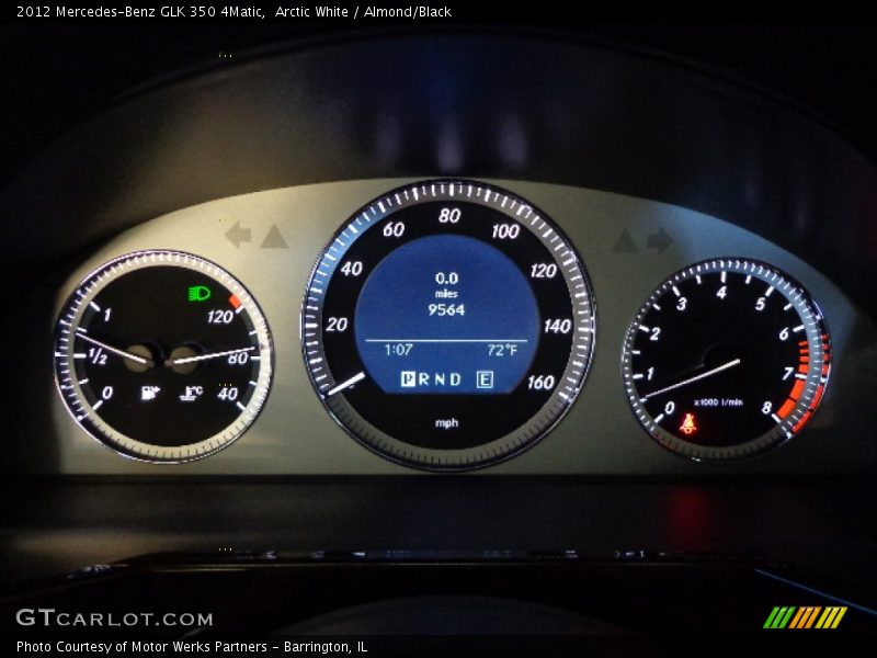 Arctic White / Almond/Black 2012 Mercedes-Benz GLK 350 4Matic