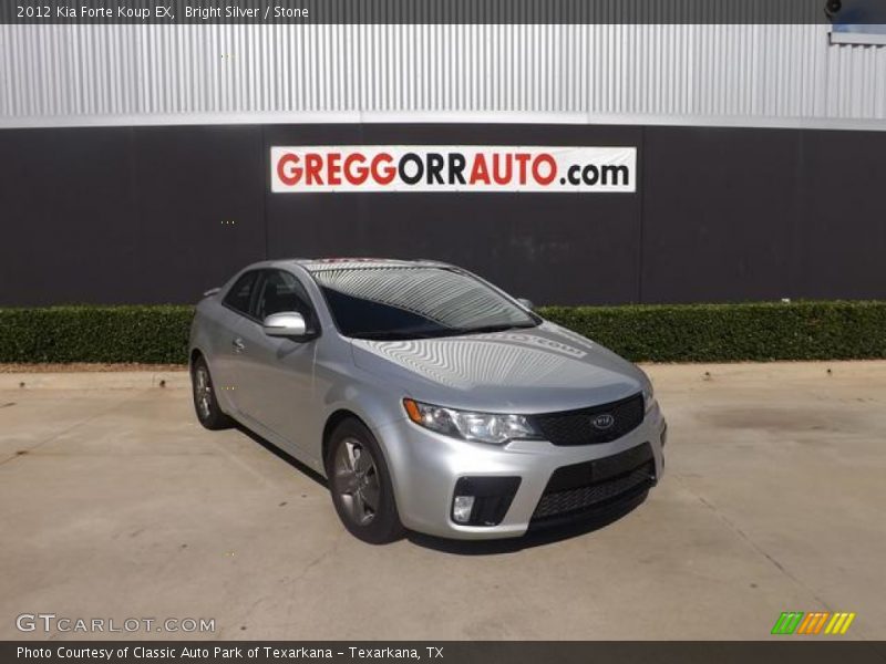 Bright Silver / Stone 2012 Kia Forte Koup EX