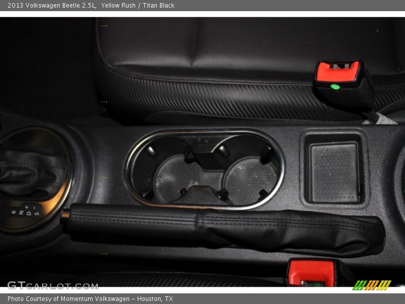 Yellow Rush / Titan Black 2013 Volkswagen Beetle 2.5L