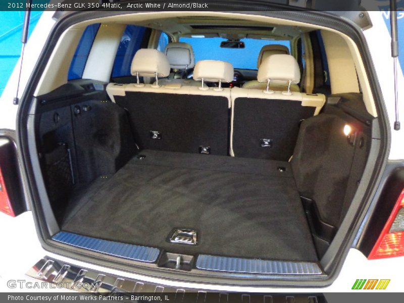 Arctic White / Almond/Black 2012 Mercedes-Benz GLK 350 4Matic